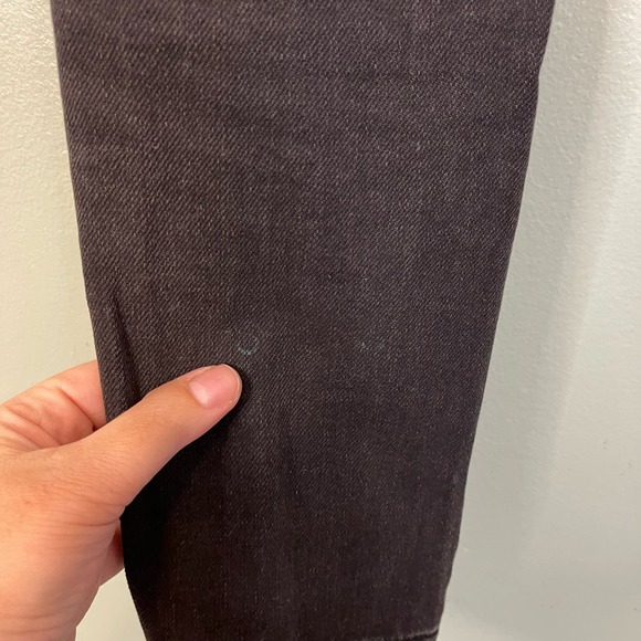 Sandro Women's Embellished Eyelets High Rise Denim Skinny Jeans Black Size 34 - Picture 10 of 12